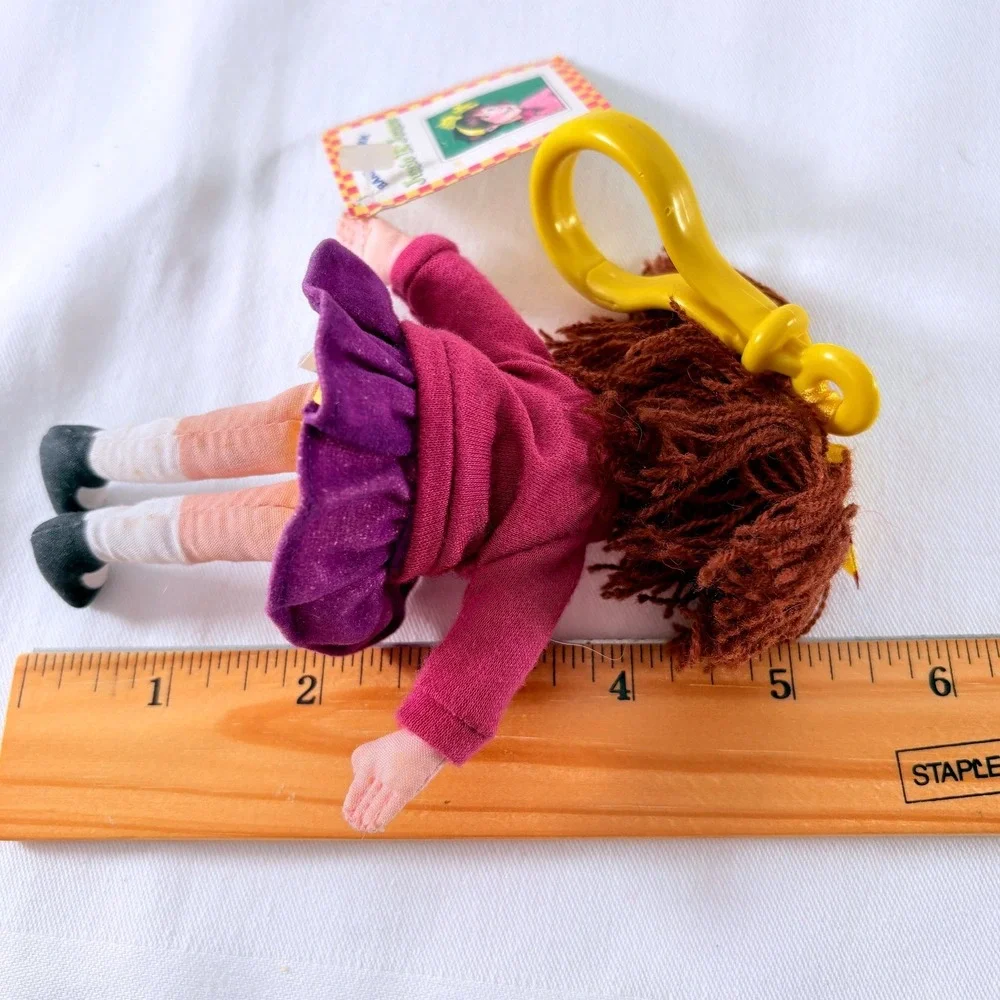 MerryMakers Junie B. Jones Plush Clip-On Doll 5.5